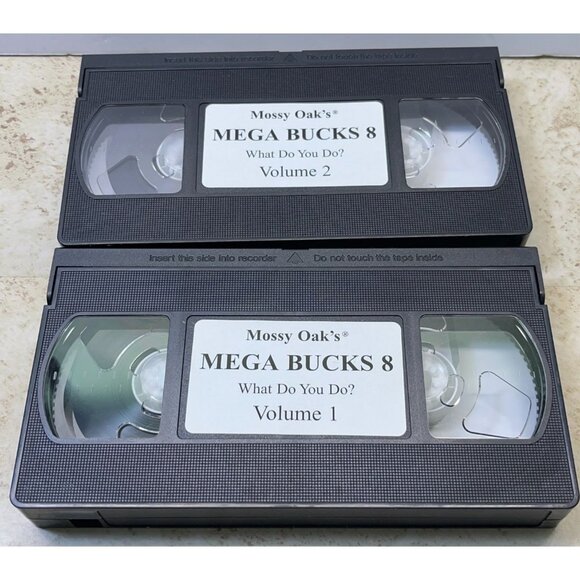Mega Bucks 8 VHS Deer Hunting Mossy Oak What Do You Do? 3 Hours 24 Hunts - Picture 4 of 7